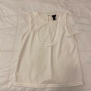 Ann Taylor White Blouse